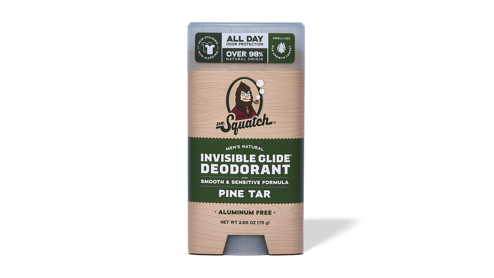 Pine Tar Invisible Glide Deodorant