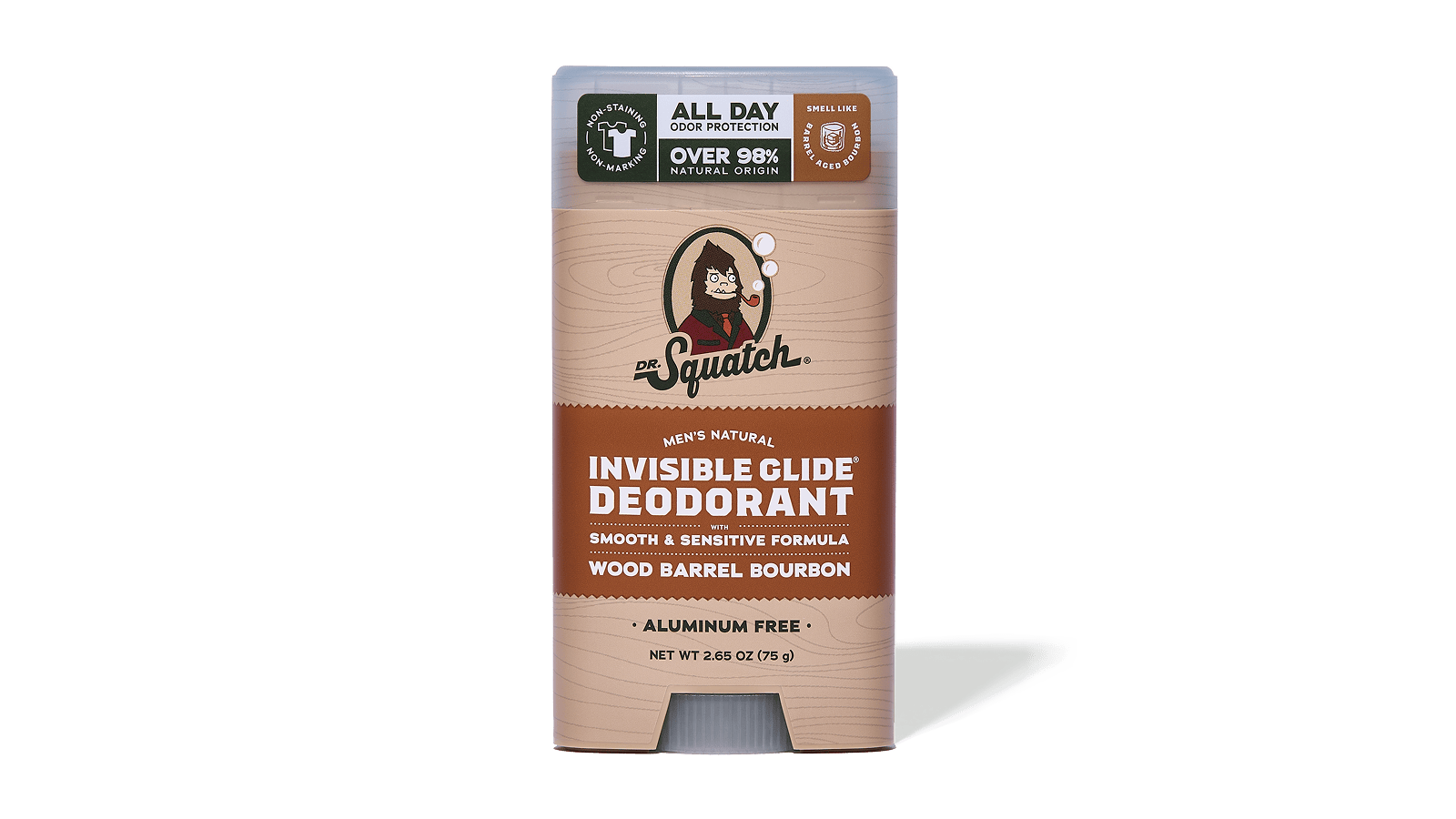 Wood Barrel Bourbon Invisible Glide Deodorant