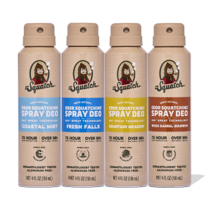 Spray Deodorant 4-Pack