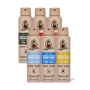 Spray Deodorant 6-Pack