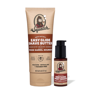 Wood Barrel Bourbon Smooth Shave Bundle