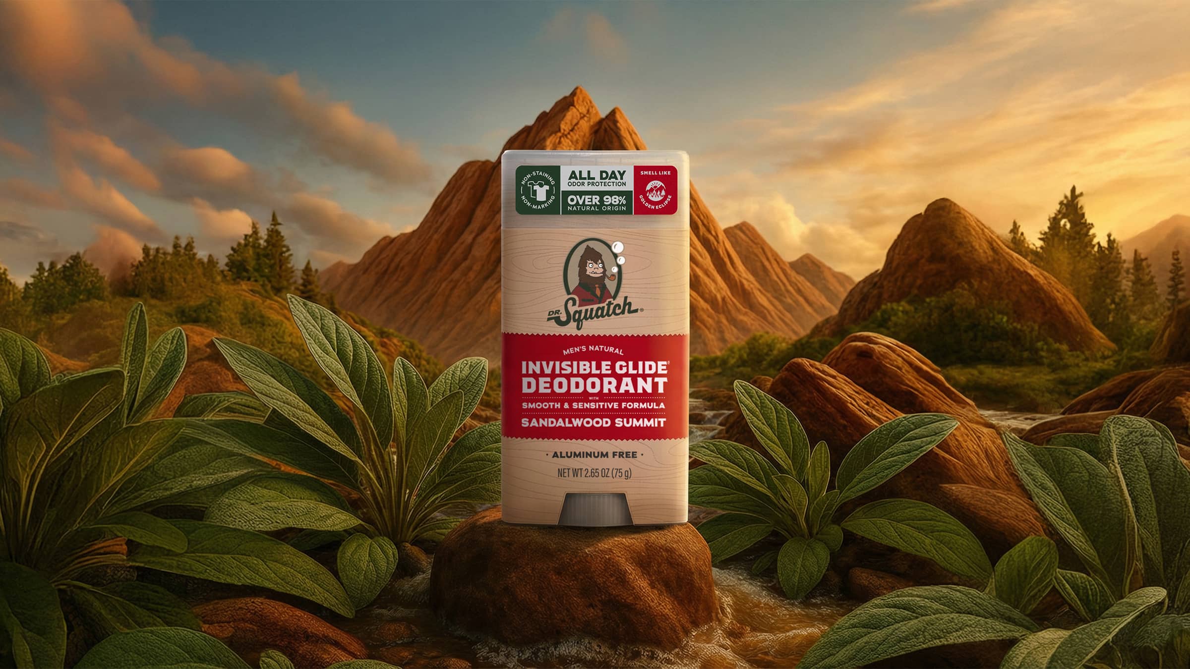 Sandalwood Summit Invisible Glide Deodorant - Image 2