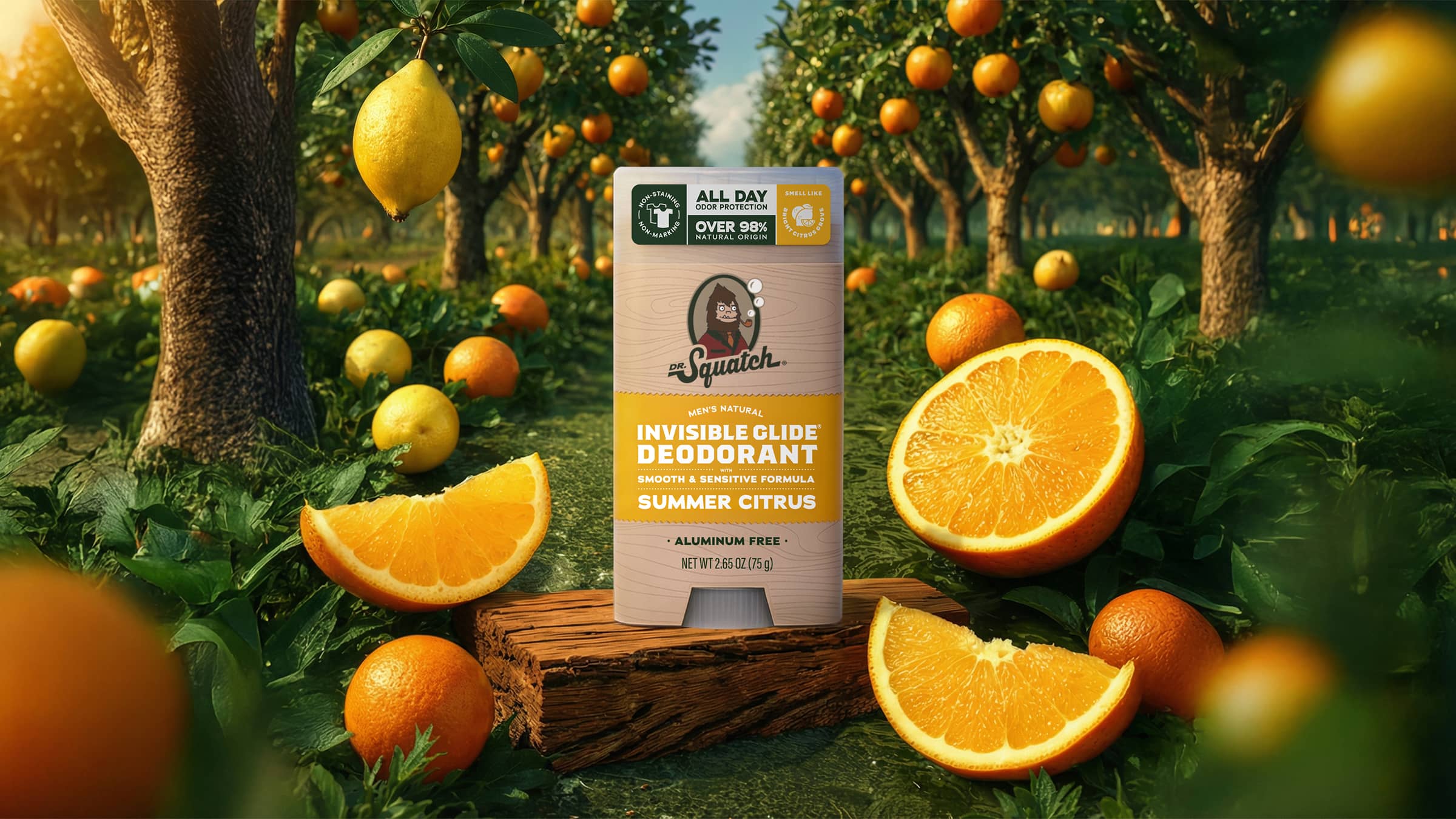 Summer Citrus Invisible Glide Deodorant - Image 2