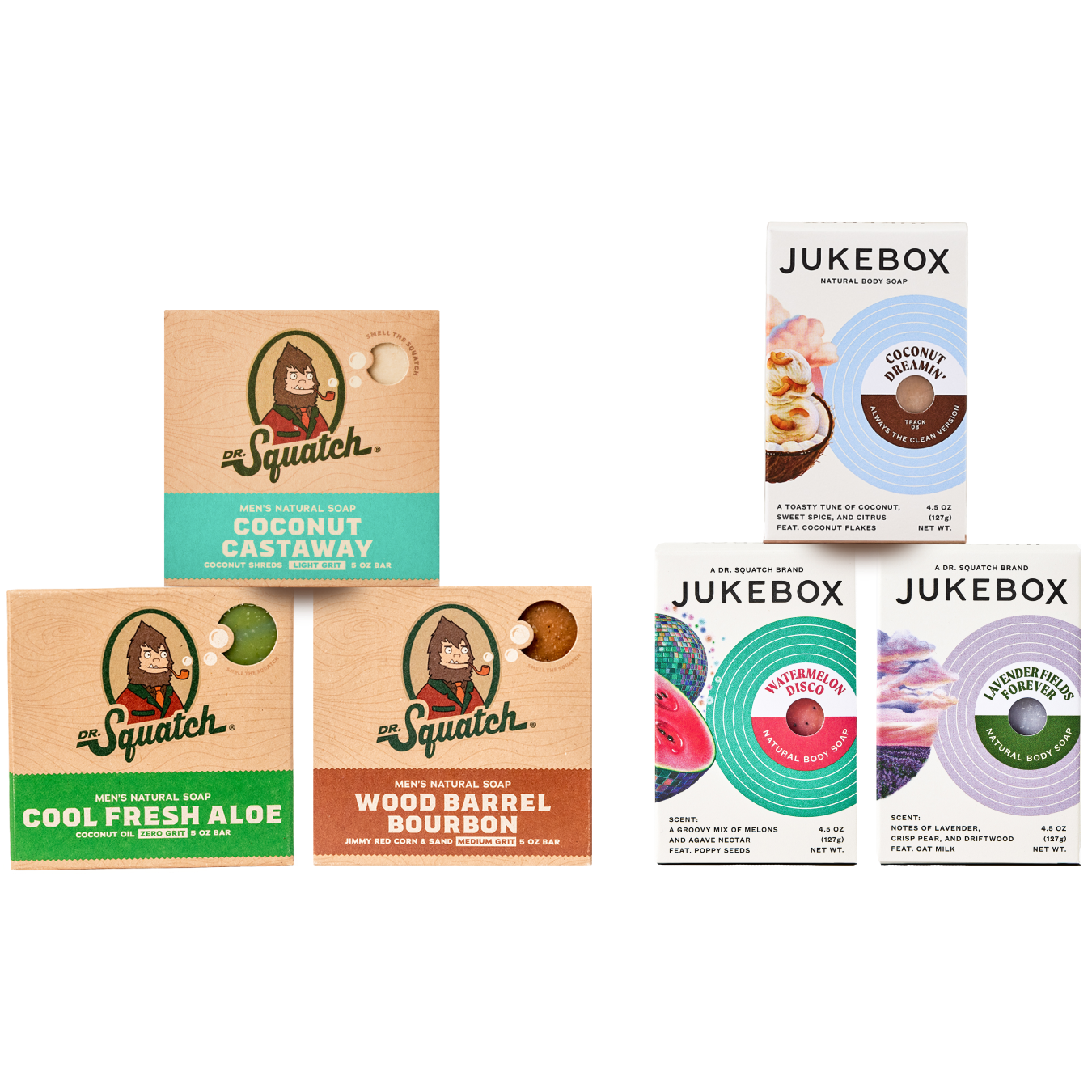 His & Hers Natural Soap Set
