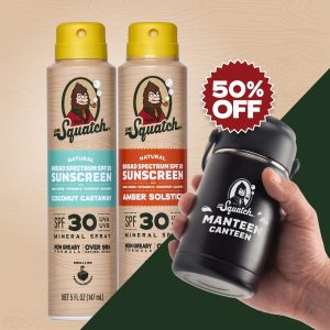 2-Pack Sunscreen + Manteen Canteen