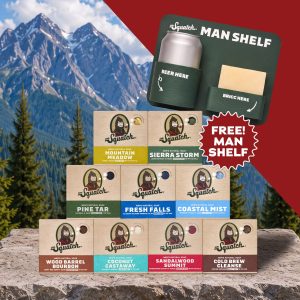9-Pack Bar Soap + FREE Man Shelf